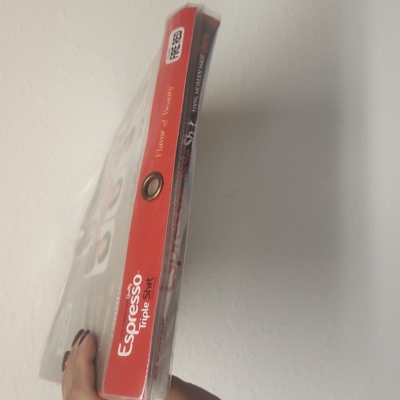 Espresso Triple Shot 10s short cut series 3 piece+closure Fire Red - Picture 3 of 3